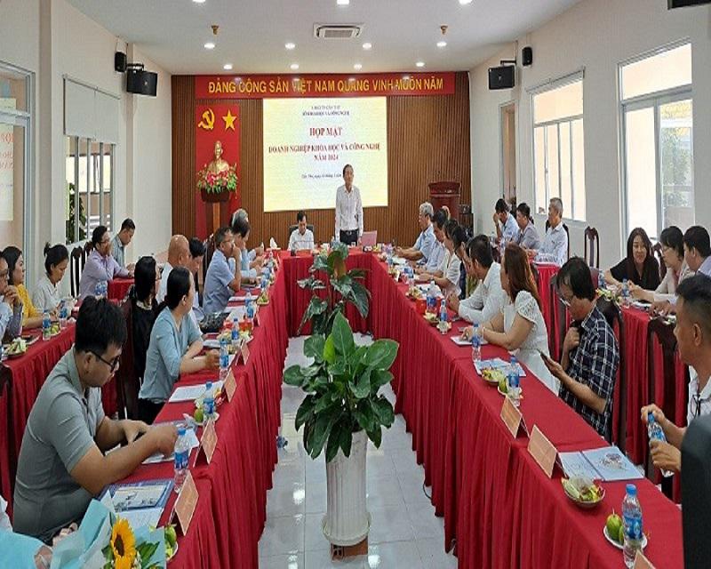 Sở KH&CN Tp. Cần Thơ - Họp mặt doanh nghiệp khoa học và công nghệ năm 2024
