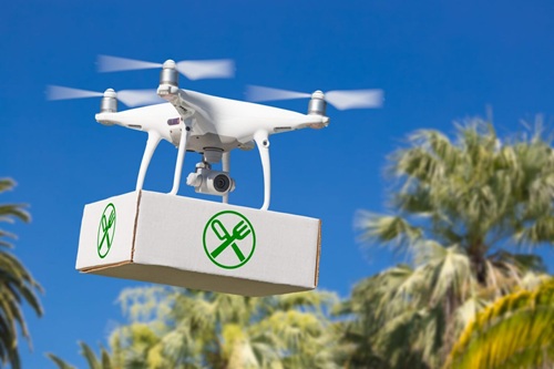 Grab tiến gần hơn tới giao hàng bằng drone và xe tự hành tại Đông Nam Á