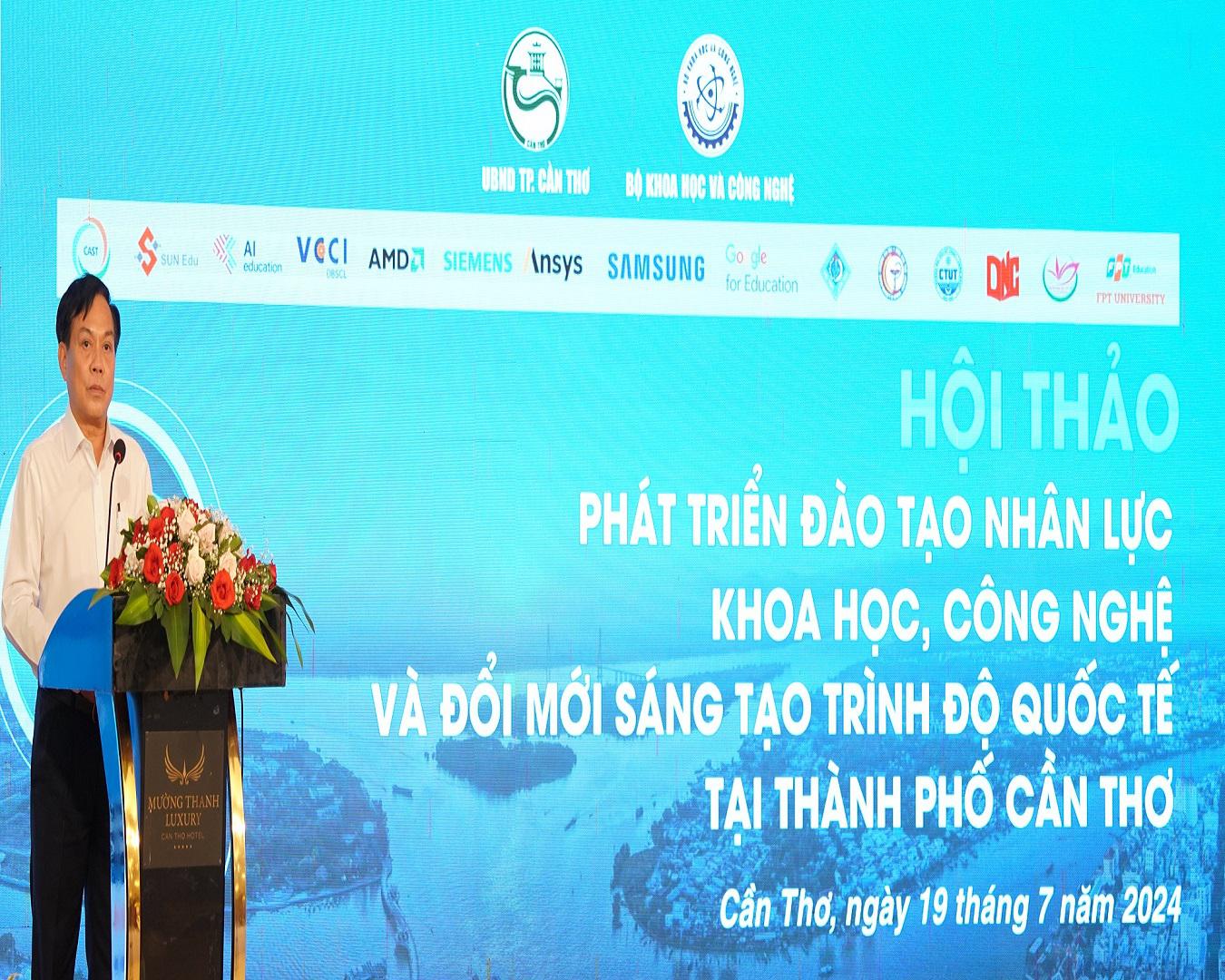 Phát triển đào tạo nhân lực khoa học, công nghệ và đổi mới sáng tạo trình độ quốc tế tại TP. Cần Thơ