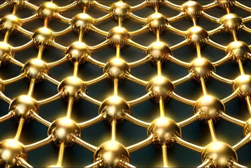 Goldene: Dạng vàng 2D mới khiến graphene mờ nhạt