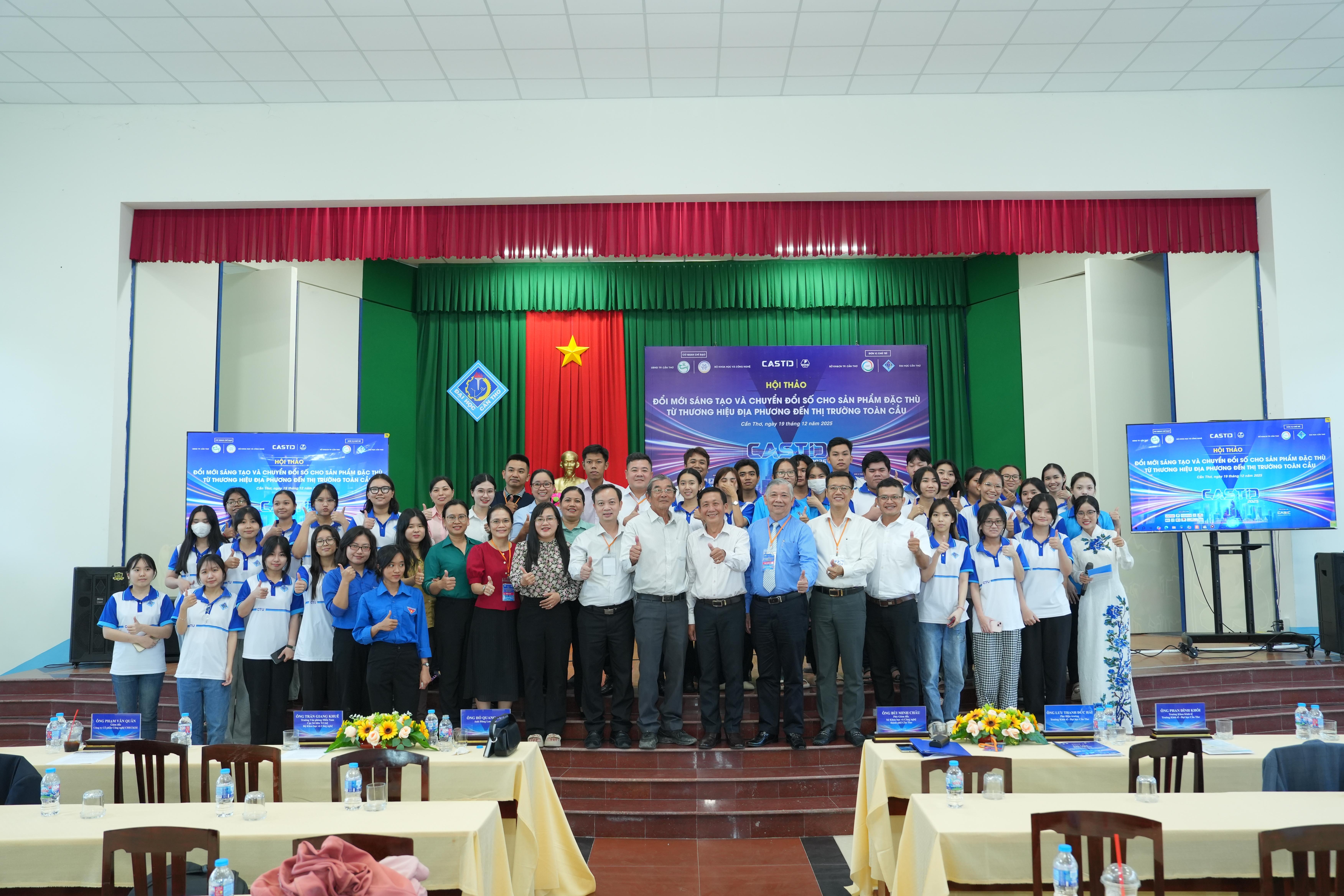 Hội thảo Đổi mới sáng tạo và Chuyển đổi số cho sản phẩm đặc thù - Từ thương hiệu địa phương đến thị trường toàn cầu