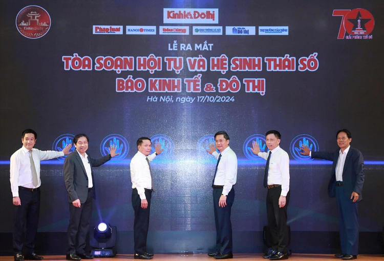Báo Kinh tế & Đô thị ra mắt tòa soạn hội tụ và hệ sinh thái số